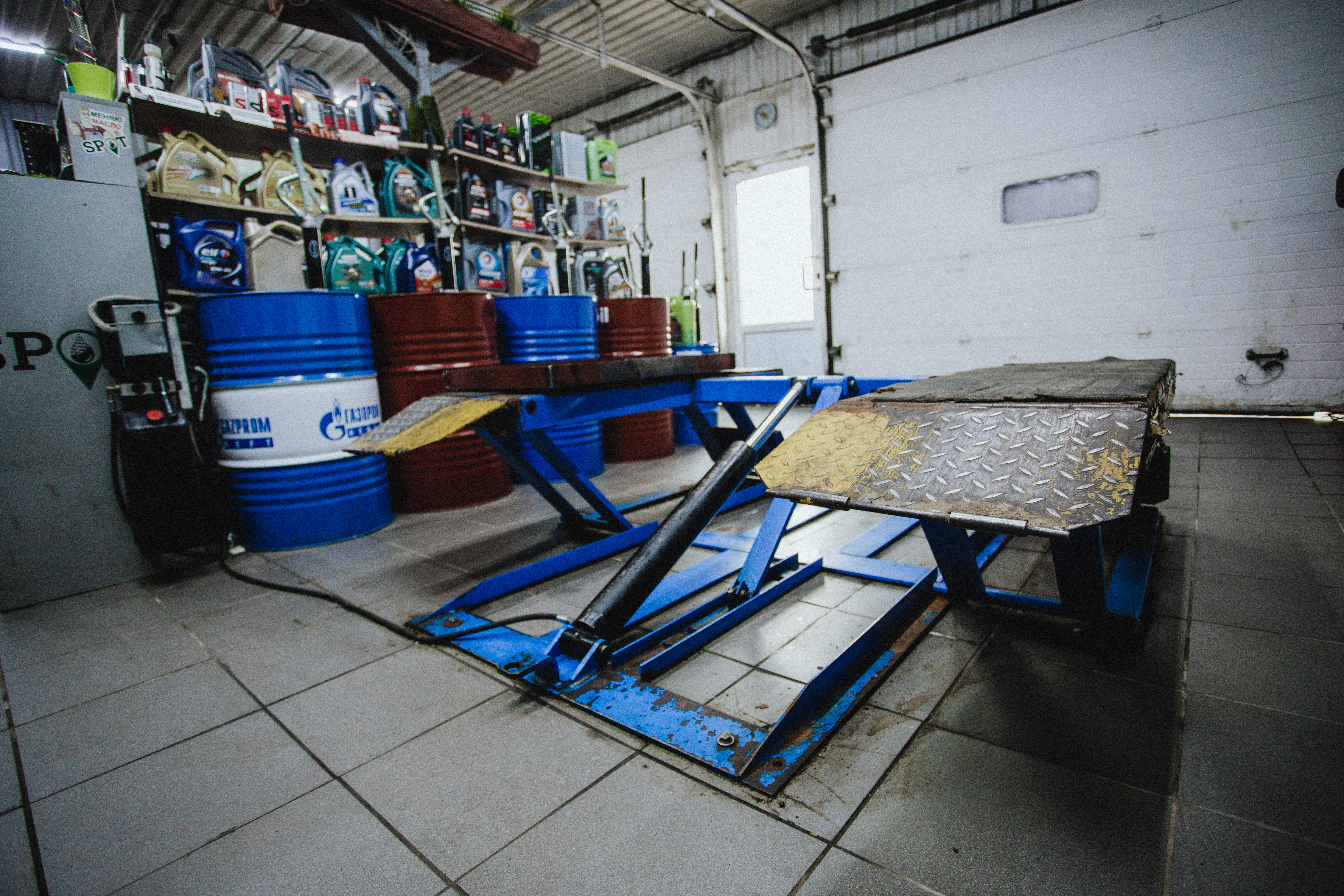 Замена масла SPOT №12