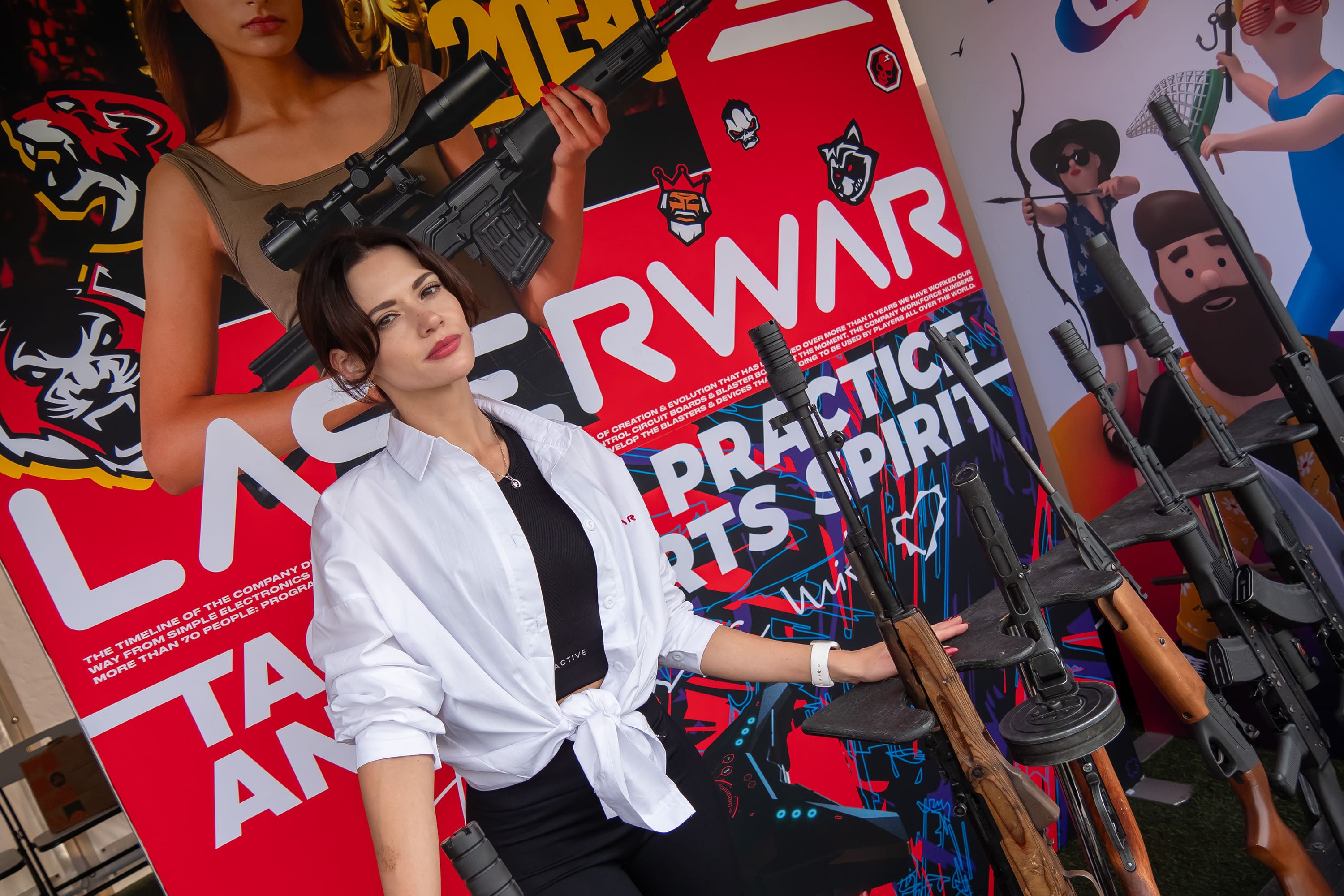 Спрос на лазертаг-игры только растет