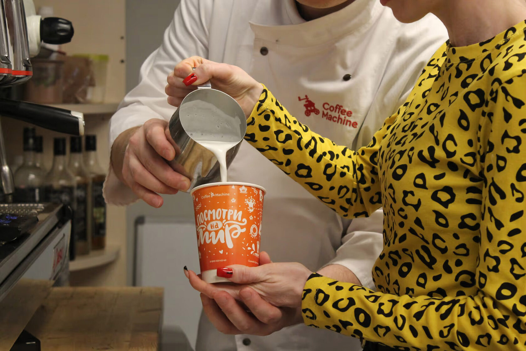 Франшиза кофе для автомобилистов Кофемашина