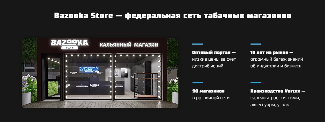 Федеральная сеть табачных магазинов