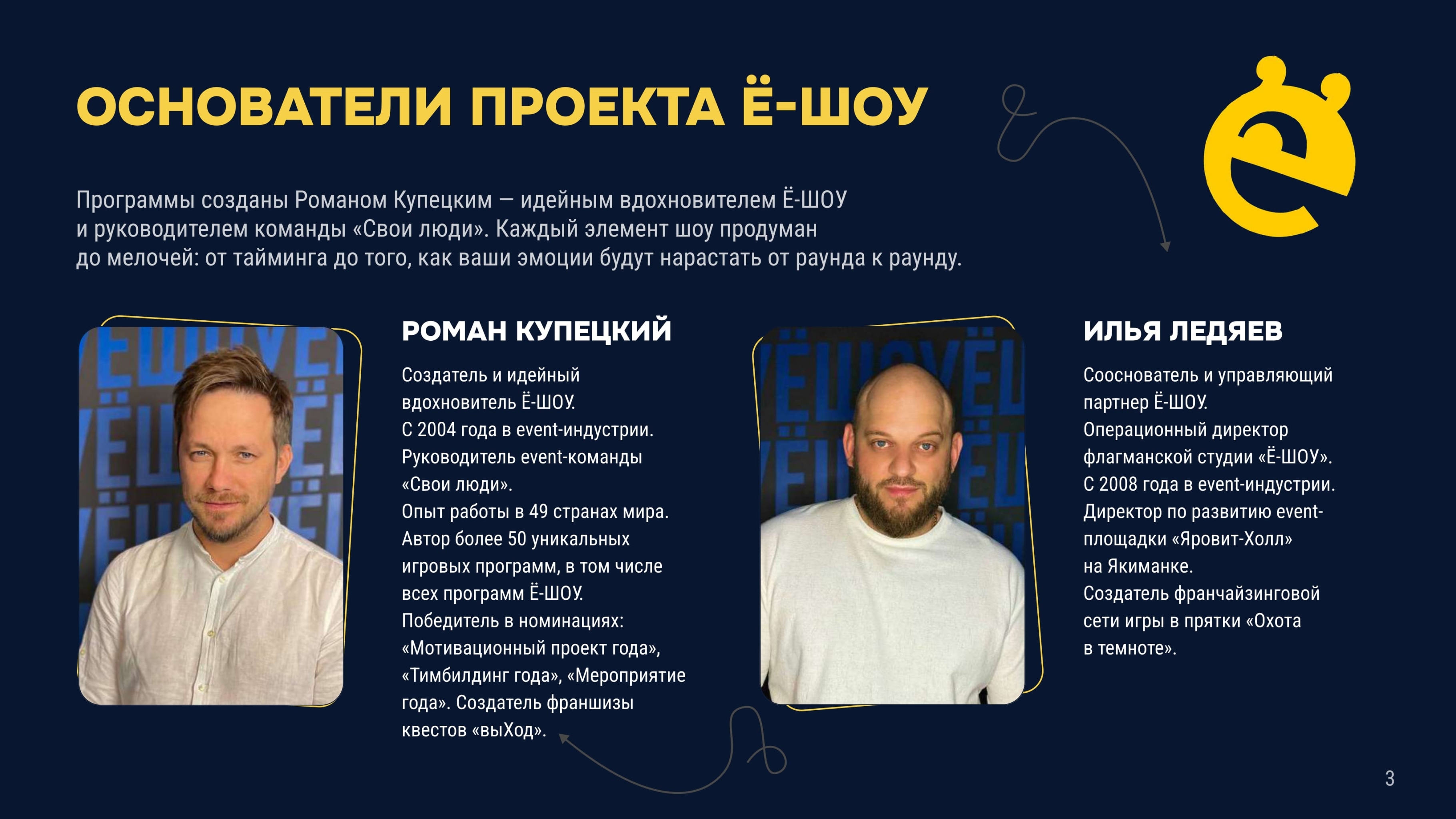 Создатели франшизы Е-шоу