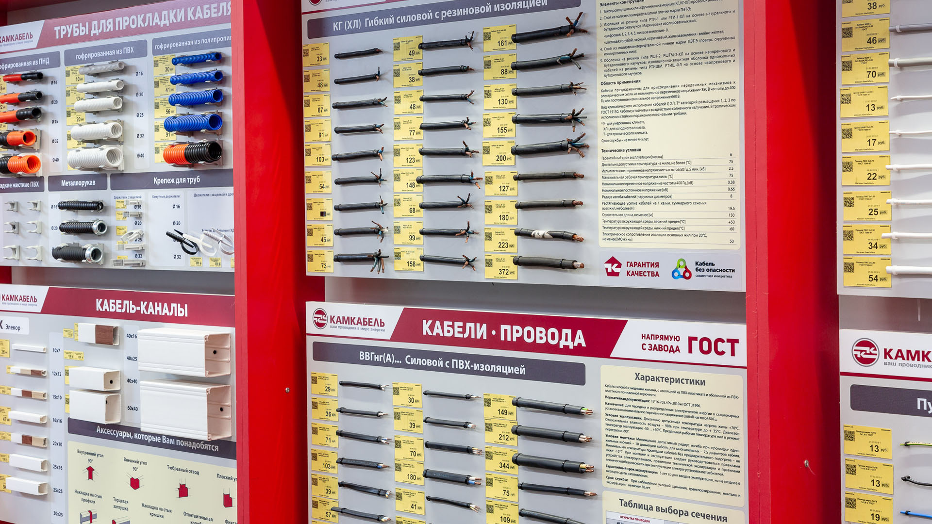 Франшиза магазина электротоваров Камкабель