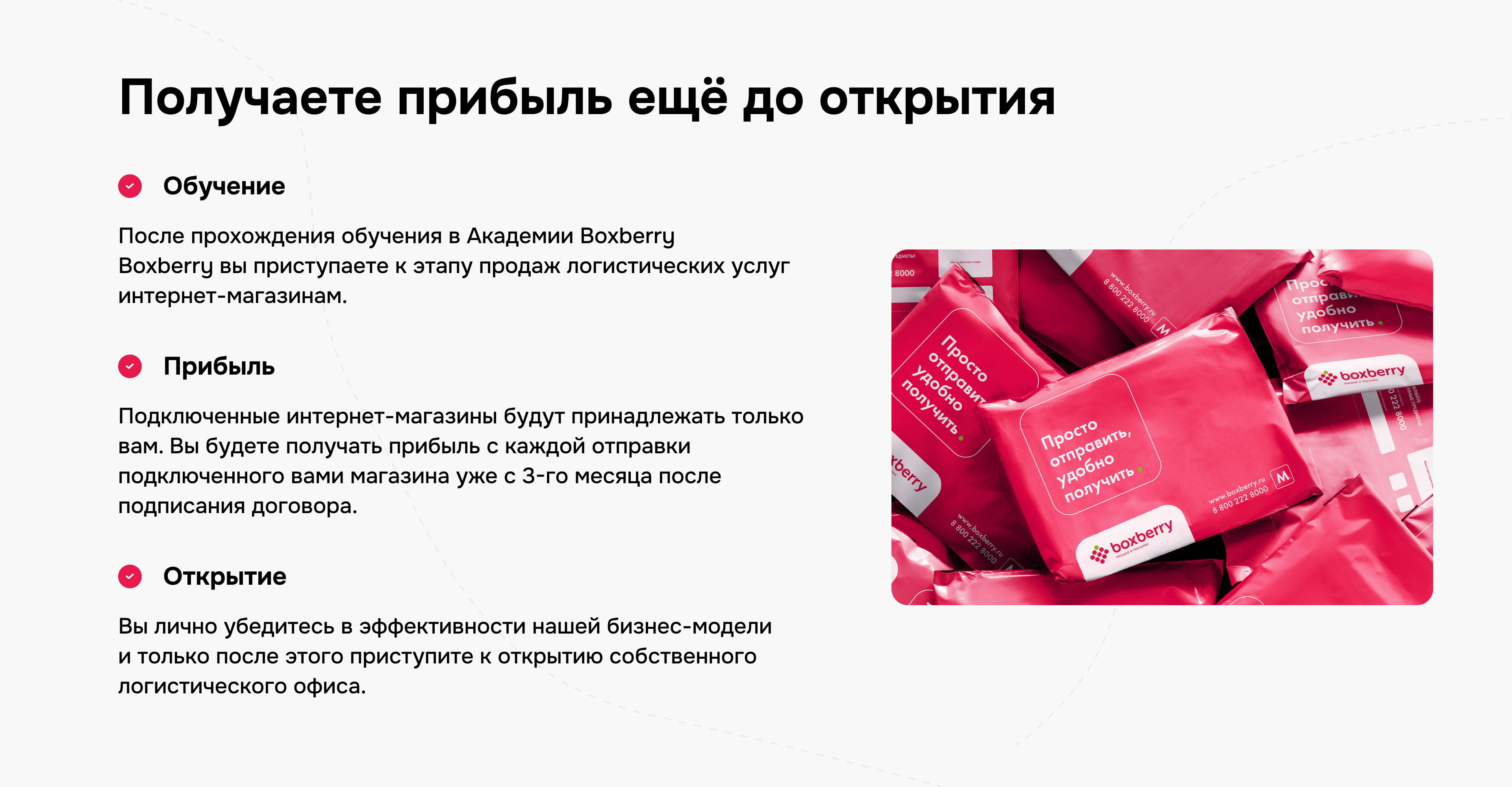 Франшиза boxberry 